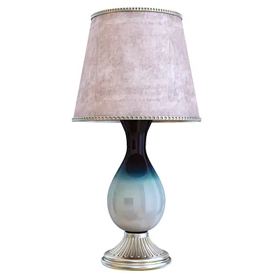 blue table light