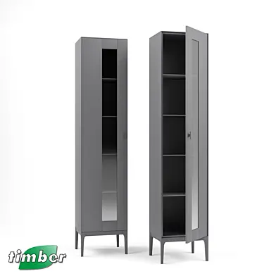 OM Шкаф-витрина “МОДЕНА”. Т- 601. Timber-mebel