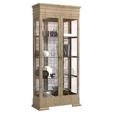 John Richard Living Room STALLINGS CABINET EUR-04-0329 at Noel Furniture