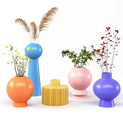 set vases-No1- DEI QI Simple Ceramic vase