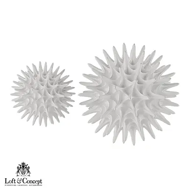 Статуэтка Sea Urchin white "Loft concept"