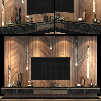 TV Wall set 69