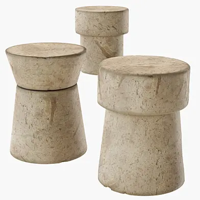 stahlandband PINNON STONE STOOL