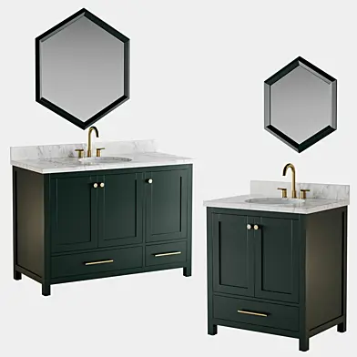 Radke Mahogany Vanity