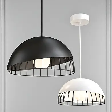 Wire pendant light