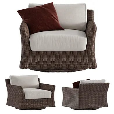 Lavita Outdoor / Savannah Outdoor Wicker Rocker Chair