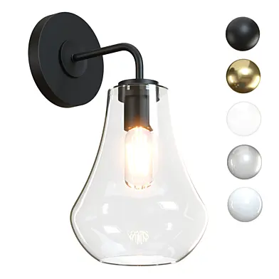 Crate&Barrel Arren Teardrop Wall Light