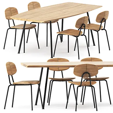 AGAVE TABLE and AGAVE CHAIR by ethimo