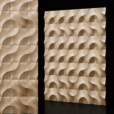 wooden mosaic