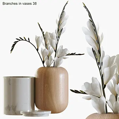 Branches in vases 38