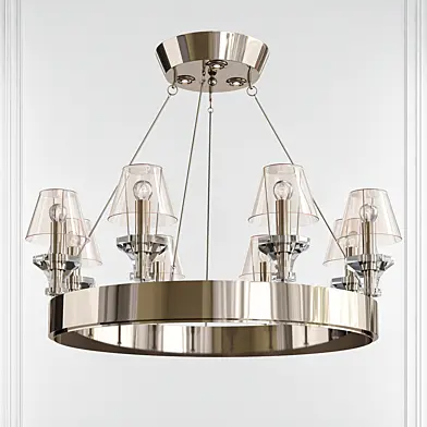 Il Paralume Marina RING CRYSTAL CHANDELIER