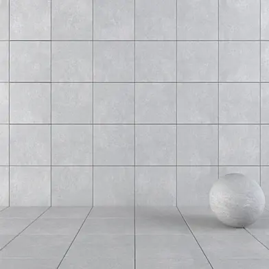 Concrete Wall Tiles Cumulus Grey