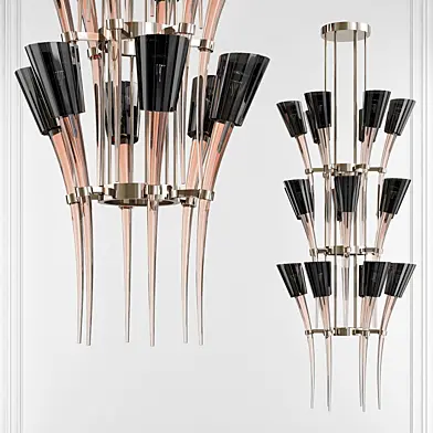 Arte Veneziana TUSK CHANDELIER