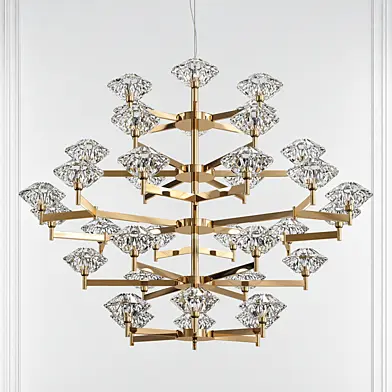 Il Paralume Marina COGNAC CHANDELIER