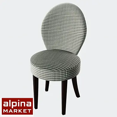 Стул мягкий IXORA белый, серый, венге ALP00003681