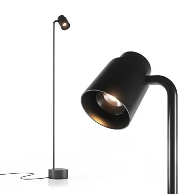 Reel freestanding lamp