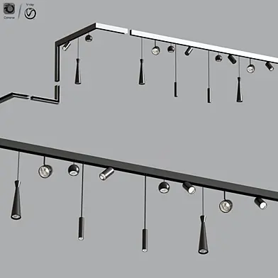 5 Ceiling Track light Project