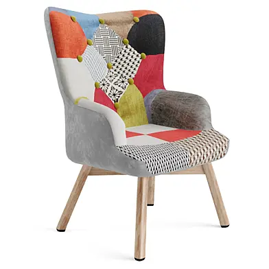 Arm chair patchwork