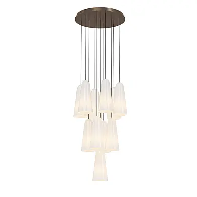 MONTFAUCON 10 LIGHT CIRCULAR CHANDELIER