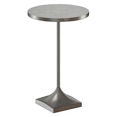 Круглый Журнальный столик Prost Small Metal Drink Table (Crate and Barrel)