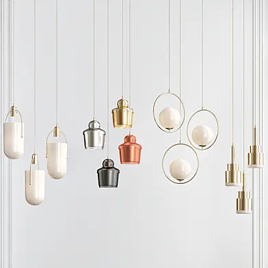 Four Hanging Light №2