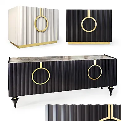 Комод&nbsp; и тумба прикроватная Lora . Nightstand, sideboard by Evmoda