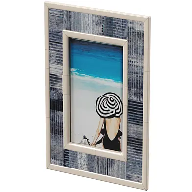 Carved Bone Picture Frame