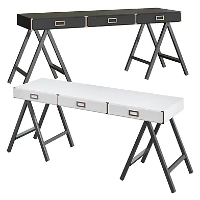 Campaign Reversible Desk See More by Noir