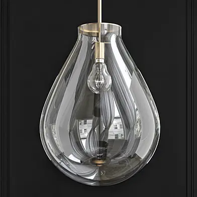 Unusual pendant lights in the interior