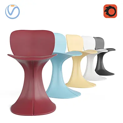 Pierre Paulin vintage dining chair