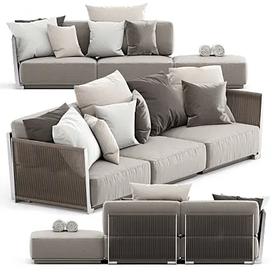 VULCANO OUTDOOR SOFA by FLEXFORM