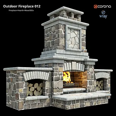 Outdoor Fireplace 012