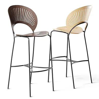 Fredericia Trinidad bar stool