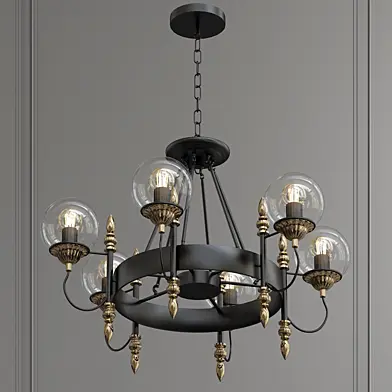 globe trenger chandelier 6
