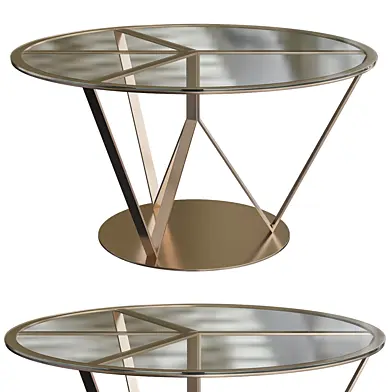 Altreforme PACE PINK GOLD TABLE BY GARILAB BY PITER PERBELLINI