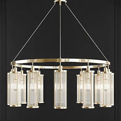 Hudson Valley 9142-AGB Marley 12 Light Pendant