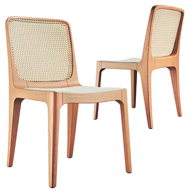 Bossa Palha Dining Wicker Chair