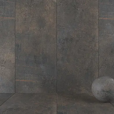 Stone Wall Tiles Etna Rust