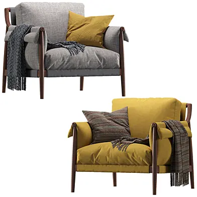 Times Lounge by Poltrona Frau armchair