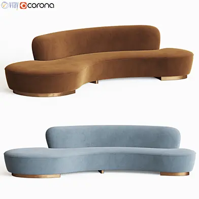 Serpentine Sofa Vladimir Kagan