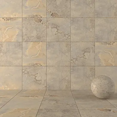 Stone Wall Tiles Kayah Autumn Set 3
