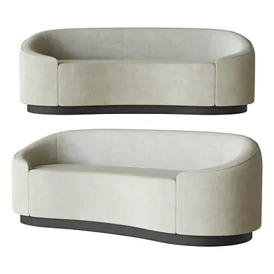 Petite Curved Sofa Global Home