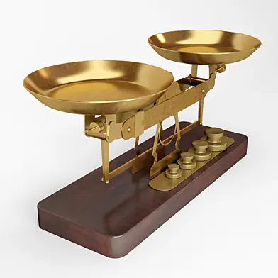 old vintage scales