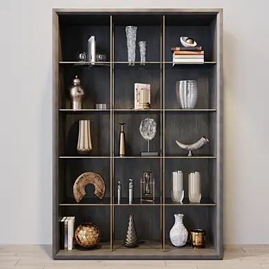 EICHHOLTZ CABINET HENNESSEY WITH DECORS