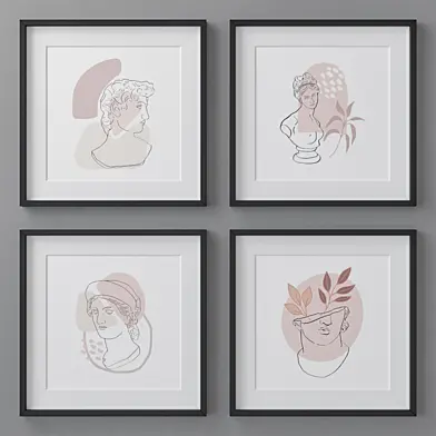 Photo Frames Set 358