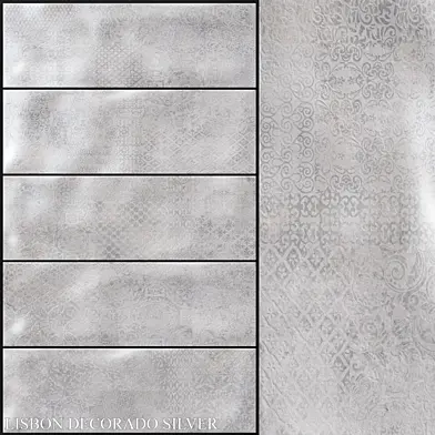 Keros Lisbon Decorado Silver
