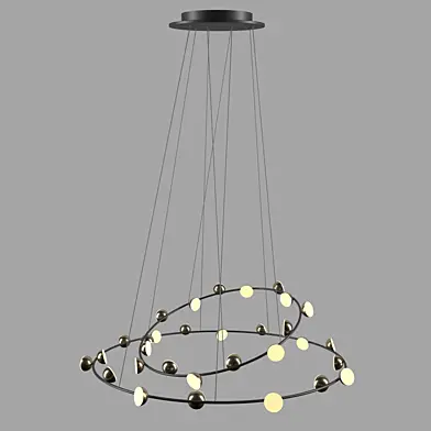 Chandelier Bloom Two Rings
