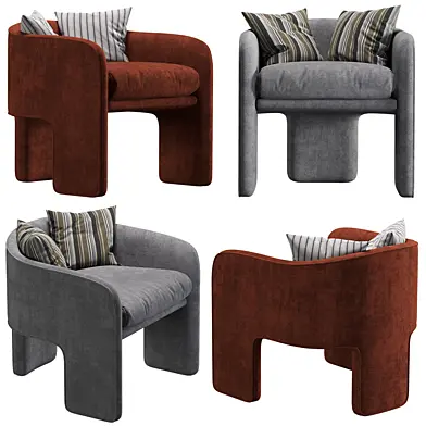 Milo baughman armchair