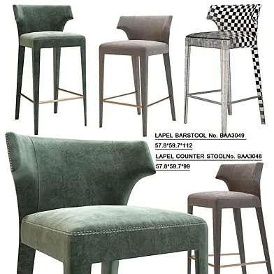 Baker_Lapel Barstool