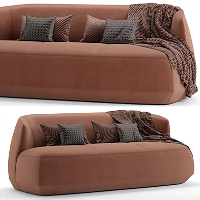 Kristalia BRIONI UP | 3 seater sofa